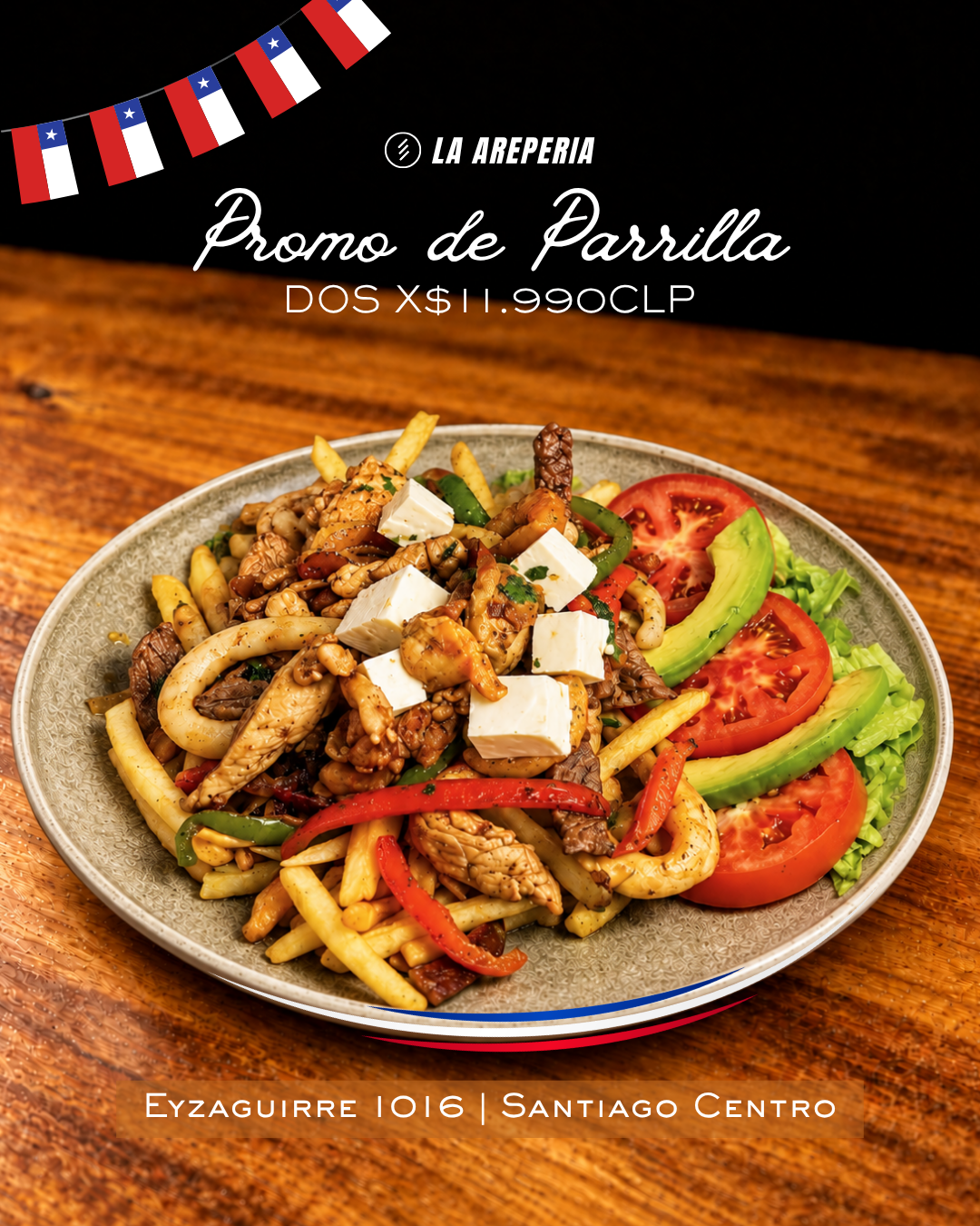 Promo de parrilla